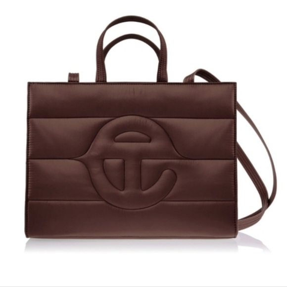 TELFAR Medium Puff ShopperChocolate